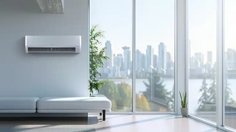 Efficient AC service in Metro Vancouver home