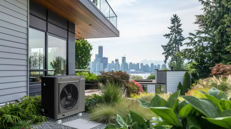Efficient heat pump service in Metro Vancouver home