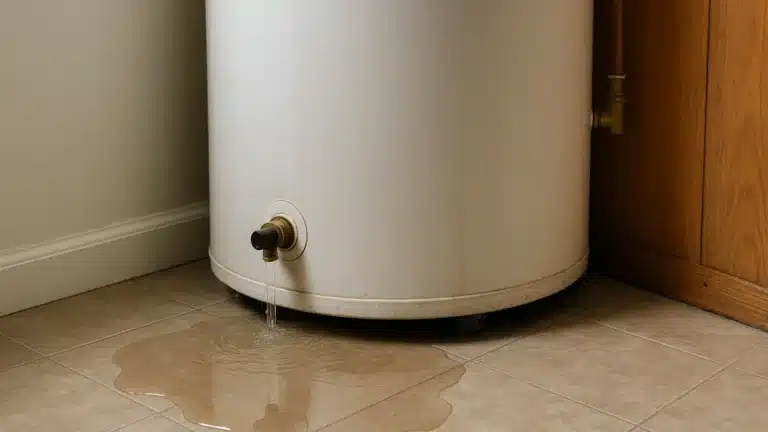 Hot Water Tank Leaking