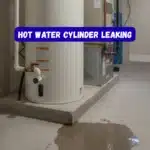 hot water cylinder leaking